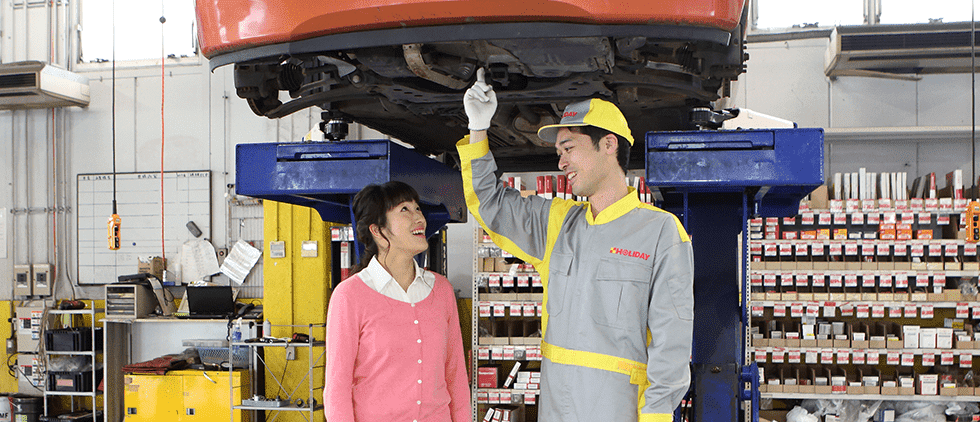 见证车辆检查的图像